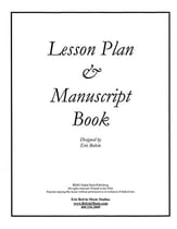 Lesson Plan & Manuscript Book cover